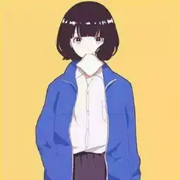 卡通头像女手绘肖像