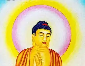 佛菩萨头像为何带光环