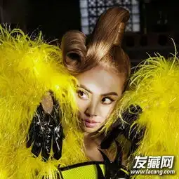 明星奇葩发型闹哪样高扎马尾卷发造型6