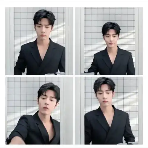 当男明星穿上真空西装肖战檀健次各有千秋,李昀锐异常慷慨