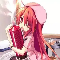 头像控可爱的红发少女,灼眼的夏娜