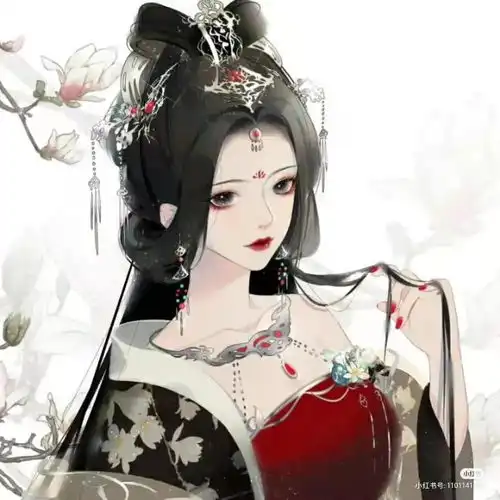 古风美女头像丨我心里有一簇迎着烈日而生的花,比一切美酒都要芬芳