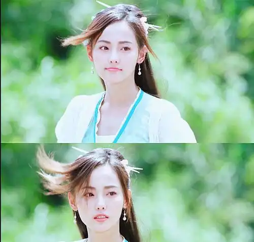 看了张嘉倪的古装扮相才知道,这才是我们的国民初恋脸啊