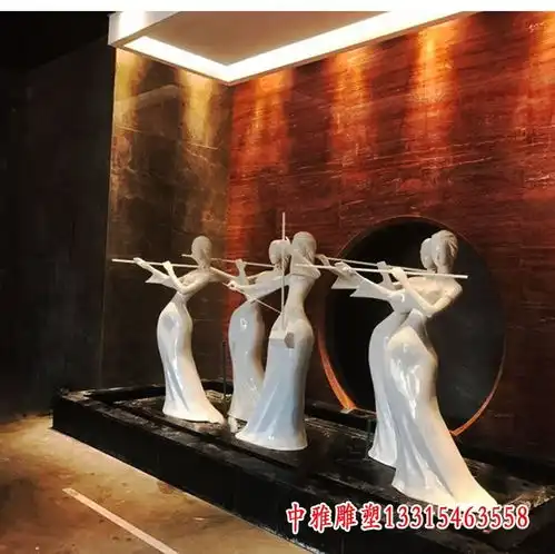 玻璃钢抽象音乐人物铜陵音乐人物玻璃钢雕塑厂家