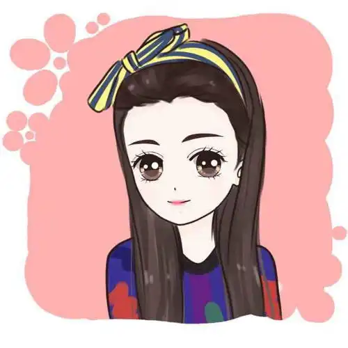 看到一个卡通美女头像,跪求怎么搜索到这个系列的清晰头像