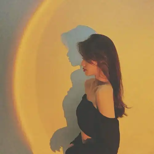 女生头像胶片风女郎