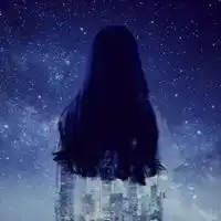 qq头像女生背女生背影星空qq头像
