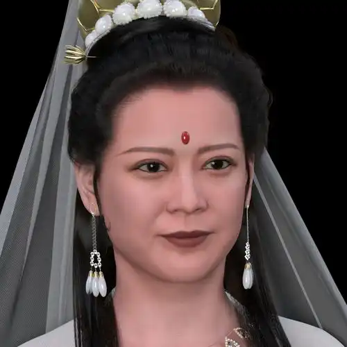 女佛头像左大玢