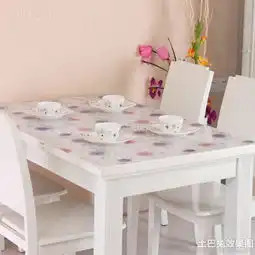 餐桌软玻璃桌布图片大全