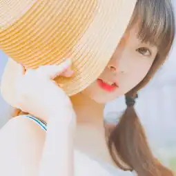 萌妹子头像真人清晰学生范请你务必救我于这世间水火