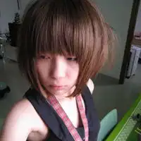 女生开心的感觉非主流头像