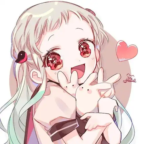 日本女孩卡通头像美少女