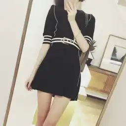 夏日要做摩登女郎还是小黑裙最闪