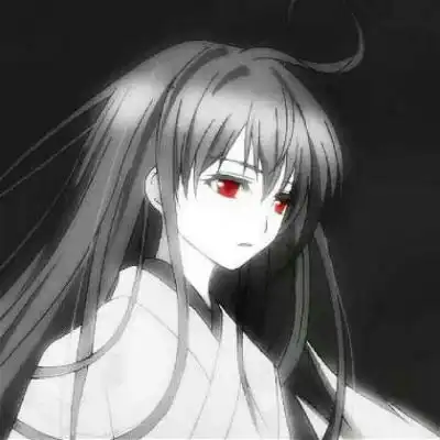 2020最丧女头压抑黑丧图片