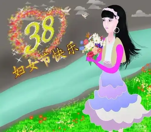 三八节祝福语短信图片带字,妇女节节快乐朋友圈祝福图片6张