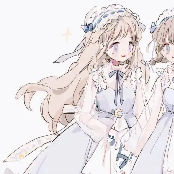 闺蜜头像懂我的奇奇怪怪,陪你可可爱爱