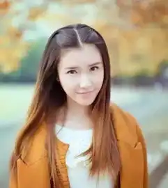 适合女学生的中长直发清纯发型图片大全