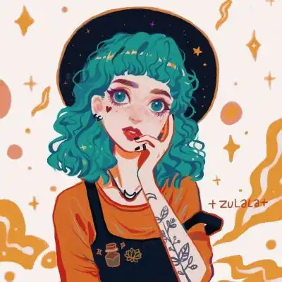 插画头像zulala作品盐派小姐女生头像我要个性网