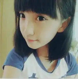 qq可爱小女孩头像长相