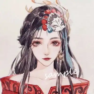 北笙动漫头像女生水彩万世浮卡通动漫头像我要个性网