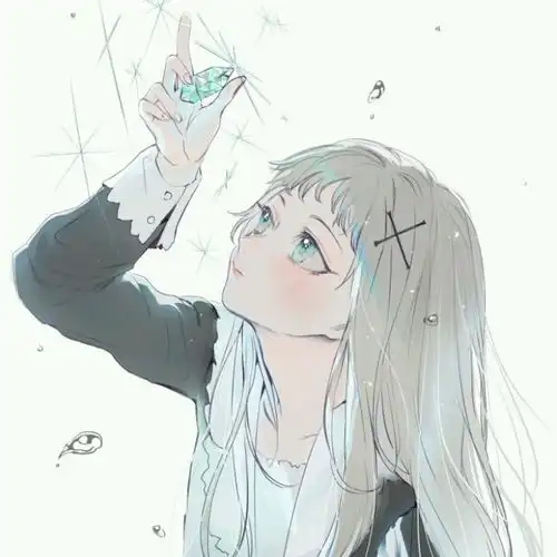 女生头像微信头像漫画插