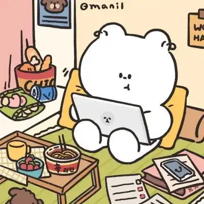 江孑可爱卡通小熊超萌头像