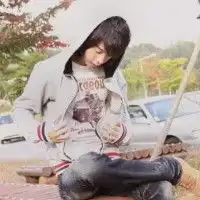 非主流可爱女生头像烟花