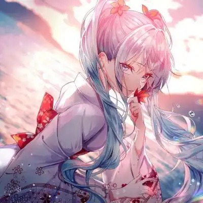 唐崎夜雨手绘插画超a女生头像女生头像我要个性网