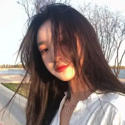 侧脸不露脸女生头像