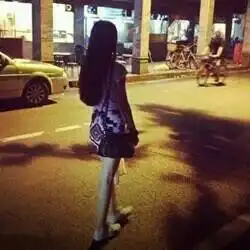 头像女背影日落姐妹