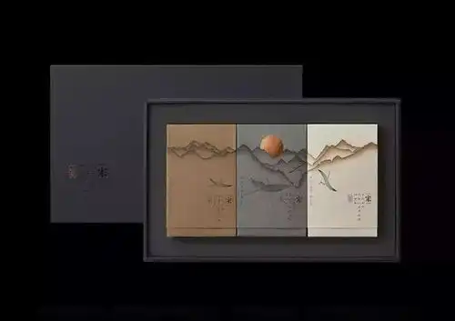 两组高端有质感的茶叶包装设计欣赏