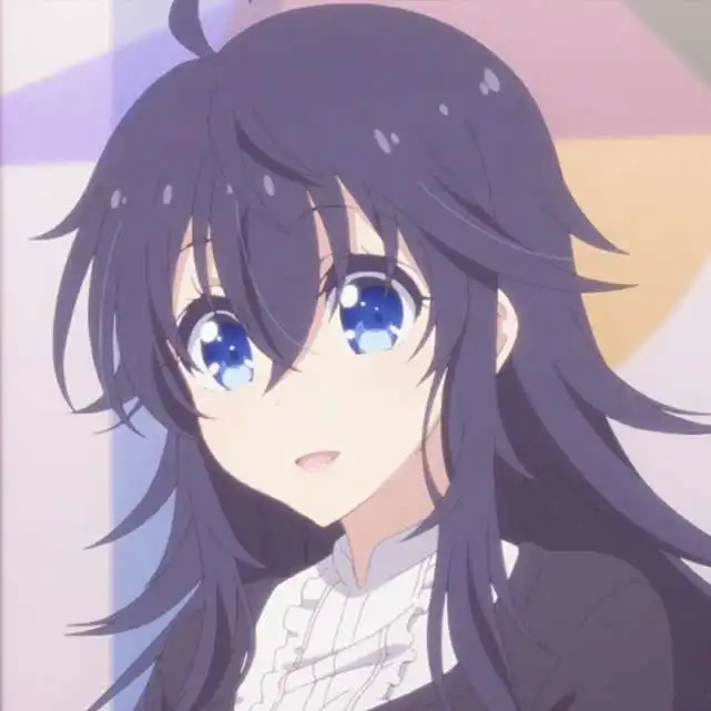 甜美动漫女生头像相遇恰似柳暗花明,如梦初醒是皆是你