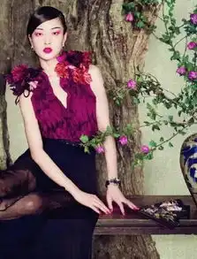 超模的古典中国风你觉得谁美