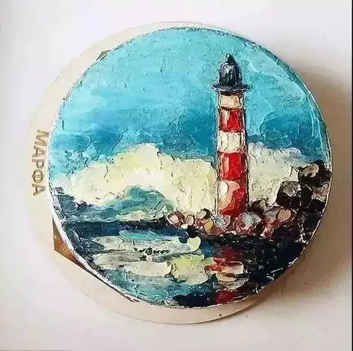 90后美女另类玩烘焙,当蛋糕遇上油画,美得你舍不得吃