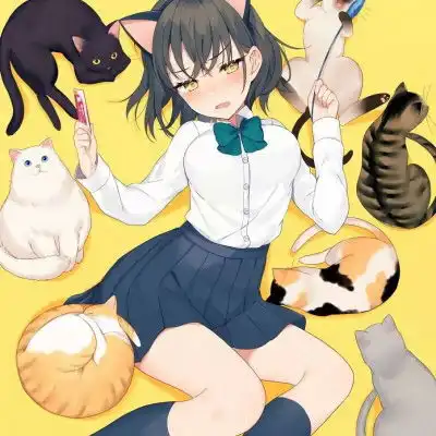 丧头像动漫女暗黑系二次元女生头像