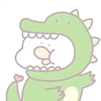 手绘简约系情侣头像呆萌两张配对,小兔子小猪等