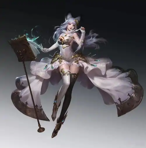 灵动与古韵的古风角色原画素材