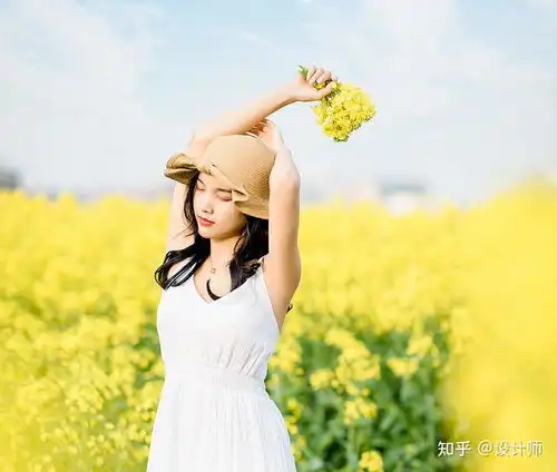 油菜花拍照,11个实用拍照姿势技巧,做油菜花田最美的一个