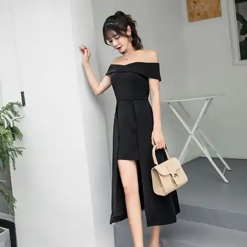 仙女必备小黑裙合集,少女又轻熟,满足你对美和优雅的全部幻想