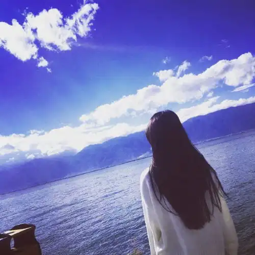 女头像背影图片气质
