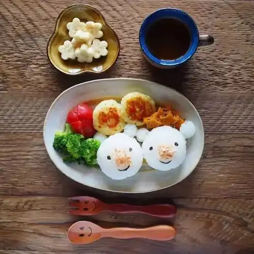 这位日本妈妈的爱心便当,美得像幅画