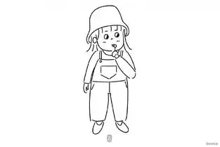 可爱的小孩子简笔画图片