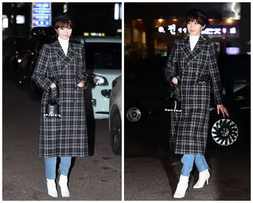 高俊熙戴贝雷帽出街,网友短发女生戴贝雷帽居然比长发女生还美