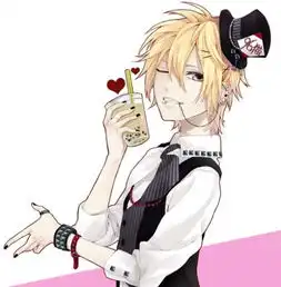 库洛米紫色头像女卡通简