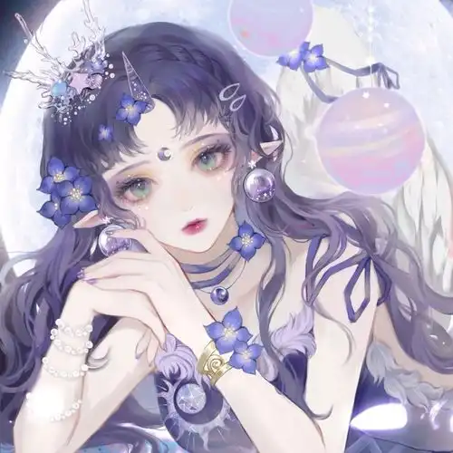 女生唯美头像卡通动画片
