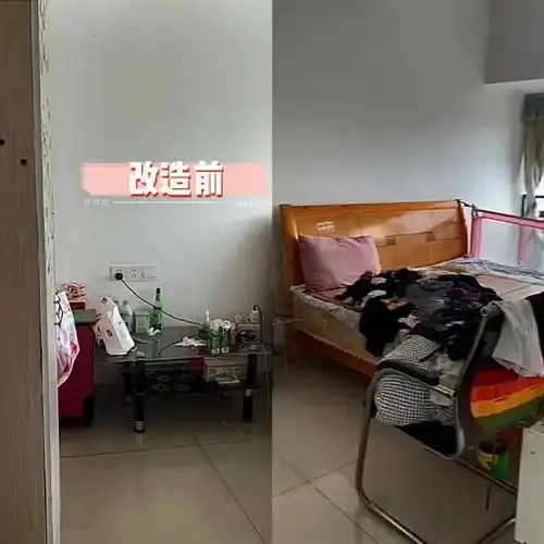 95后女孩花1.5万改出租屋,引万人关注,房东放心住,绝不涨租