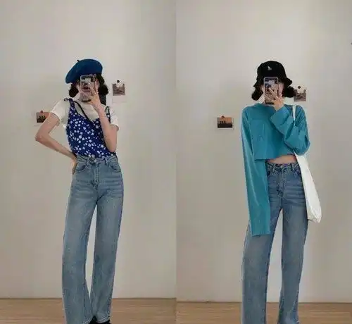 少女心十足的彩色穿搭超显白,简约不失高级感,出游超吸睛