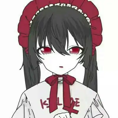 动漫异瞳少女头像红眼睛病女头像好看但不恐怖