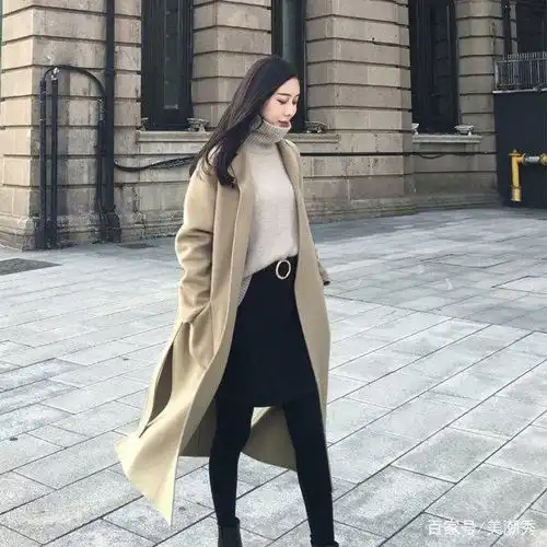 羊绒大衣很有女人味,让你穿出了成熟优雅的气质