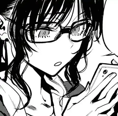 动漫头像女孩子黑白头像,能让我心动的感觉,也只有你了